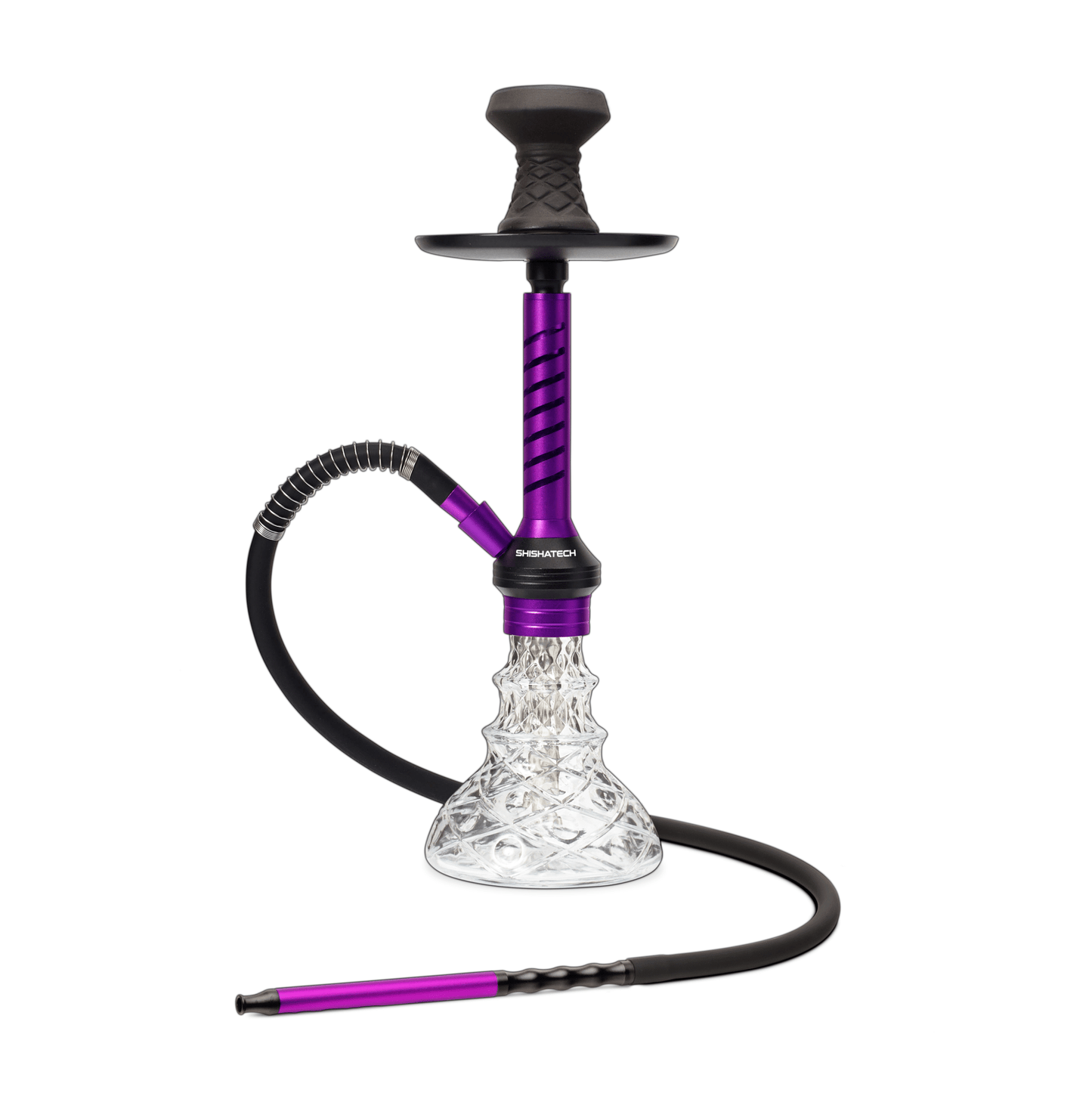 Shishatech Jaxx Hookah 18" Purple - Hookah Lounges