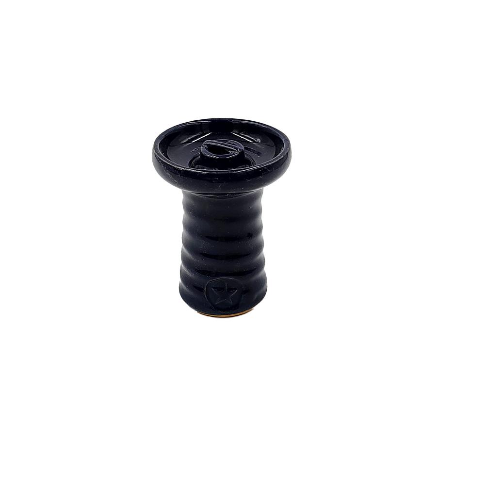 Star Funnel Hookah Shisha Bowl Matte Black - Hookah Lounges