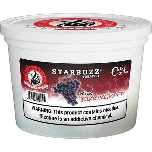 Starbuzz Shisha Tobacco Kilo Blackgrape - Hookah Lounges