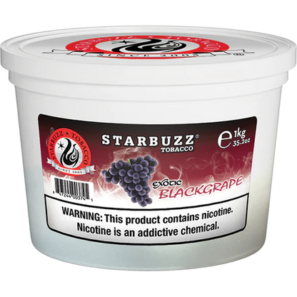 Starbuzz Shisha Tobacco Kilo Blackgrape - Hookah Lounges