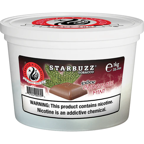 Starbuzz Shisha Tobacco Kilo Chocolate Mint - Hookah Lounges