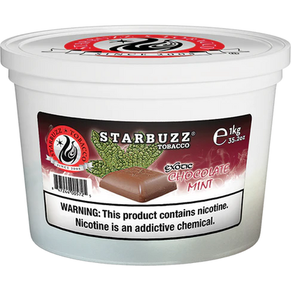 Starbuzz Shisha Tobacco Kilo Chocolate Mint - Hookah Lounges