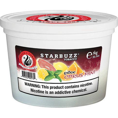 Starbuzz Shisha Tobacco Kilo Citrus Mint - Hookah Lounges