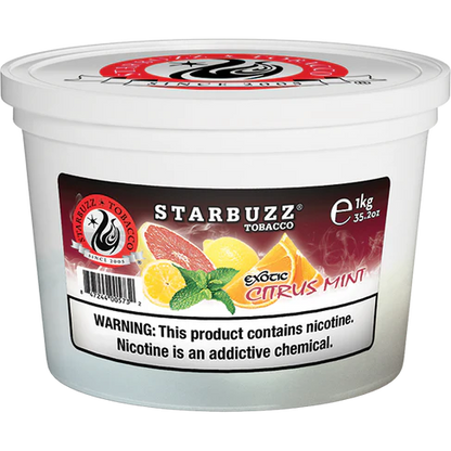 Starbuzz Shisha Tobacco Kilo Citrus Mint - Hookah Lounges