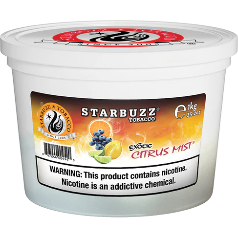 Starbuzz Shisha Tobacco Kilo Citrus Mist - Hookah Lounges