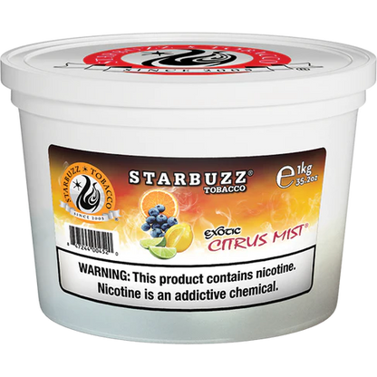 Starbuzz Shisha Tobacco Kilo Citrus Mist - Hookah Lounges