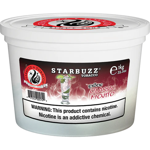 Starbuzz Shisha Tobacco Kilo Classic Mojito - Hookah Lounges