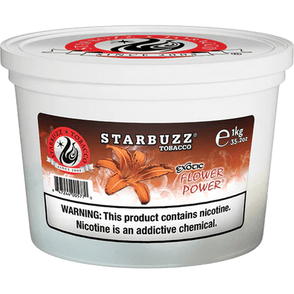 Starbuzz Shisha Tobacco Kilo Flower Power - Hookah Lounges