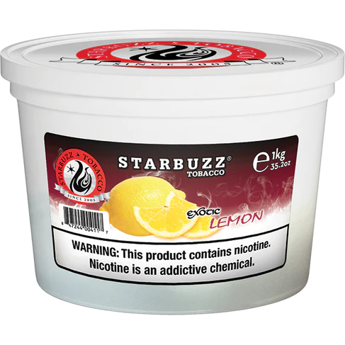 Starbuzz Shisha Tobacco Kilo Lemon - Hookah Lounges