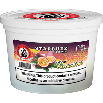 Starbuzz Shisha Tobacco Kilo Passion Fruit - Hookah Lounges