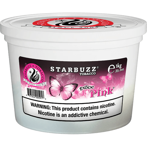 Starbuzz Shisha Tobacco Kilo Pink - Hookah Lounges