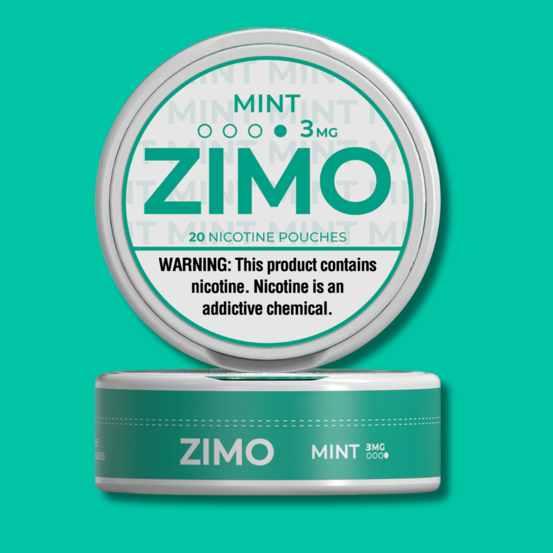 Zimo Nicotine Pouches 3mg - Roll (5 Cans) Mint - Hookah Lounges