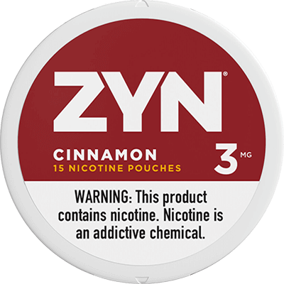 ZYN Nicotine Pouches 3mg - Roll (5 Cans) Cinnamon - Hookah Lounges