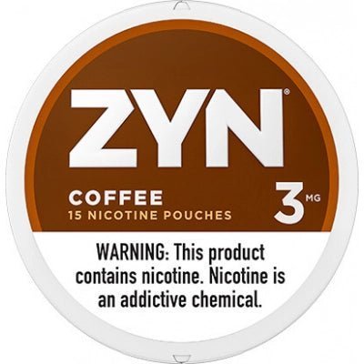 ZYN Nicotine Pouches 3mg - Roll (5 Cans) Coffee - Hookah Lounges