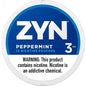 ZYN Nicotine Pouches 3mg - Roll (5 Cans) Peppermint - Hookah Lounges