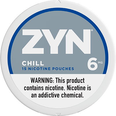 ZYN Nicotine Pouches 6mg - Roll (5 Cans) Chill - Hookah Lounges