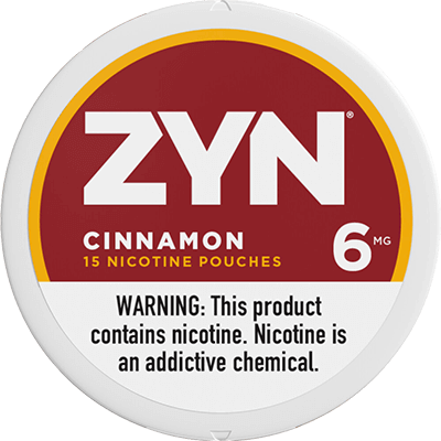 ZYN Nicotine Pouches 6mg - Roll (5 Cans) Cinnamon - Hookah Lounges