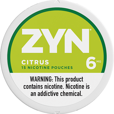 ZYN Nicotine Pouches 6mg - Roll (5 Cans) Citrus - Hookah Lounges